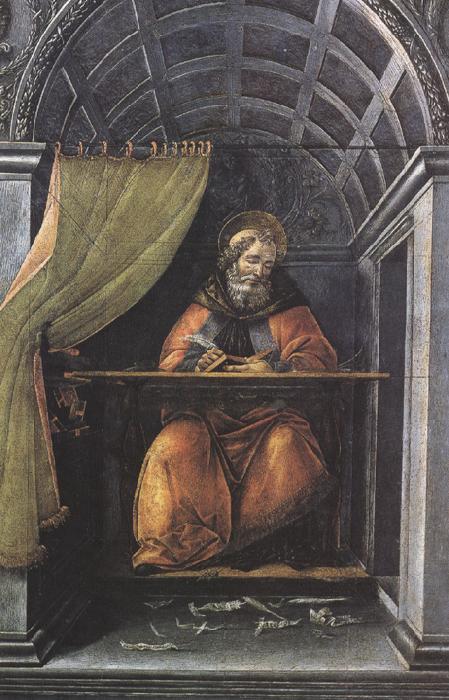  St Augustine in his Study (mk36)